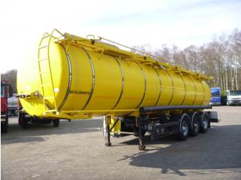 Semirremolque cisterna para transporte de alimentos Kassbohrer Food tank inox 30.5 m3 / 4 comp.: foto 1