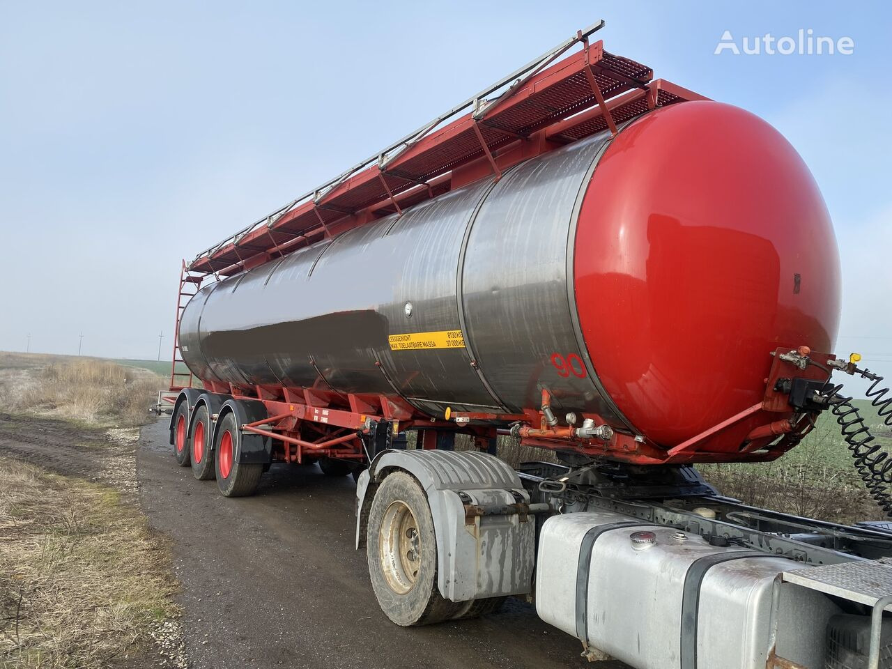 Semirremolque cisterna para transporte de alimentos LAG cisterna - chimice - INOX ALIMENTAR - agricultura: foto 15