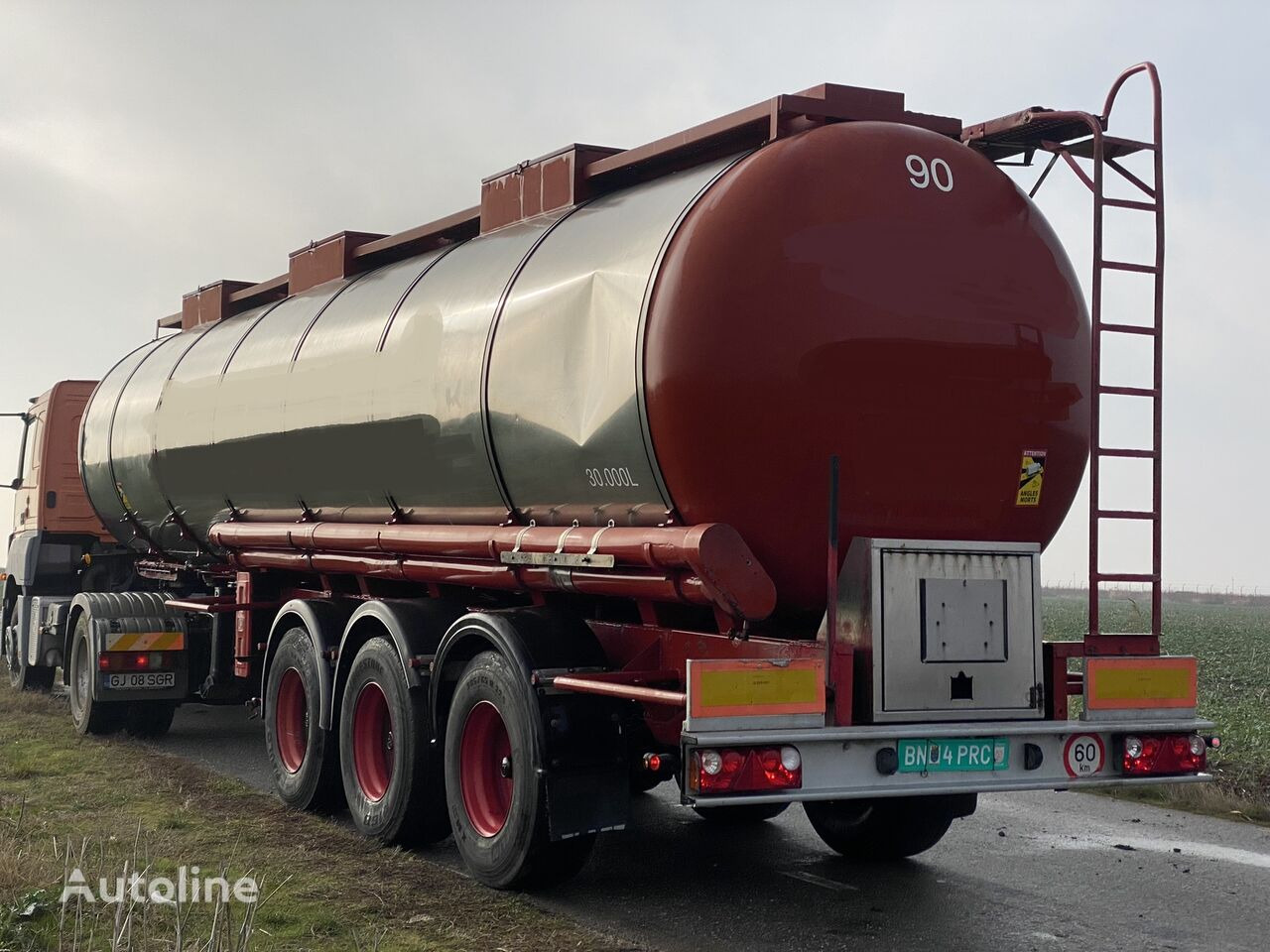 Semirremolque cisterna para transporte de alimentos LAG cisterna - chimice - INOX ALIMENTAR - agricultura: foto 9