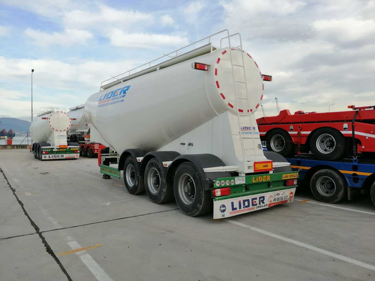 Semirremolque cisterna para transporte de cemento nuevo LIDER 2024 MODEL NEW CEMENT TANKER: foto 18