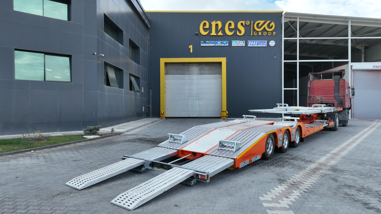 Semirremolque portavehículos para transporte de equipos pesados nuevo LIDER 2024 NEW Truck and Auto Carrier: foto 4