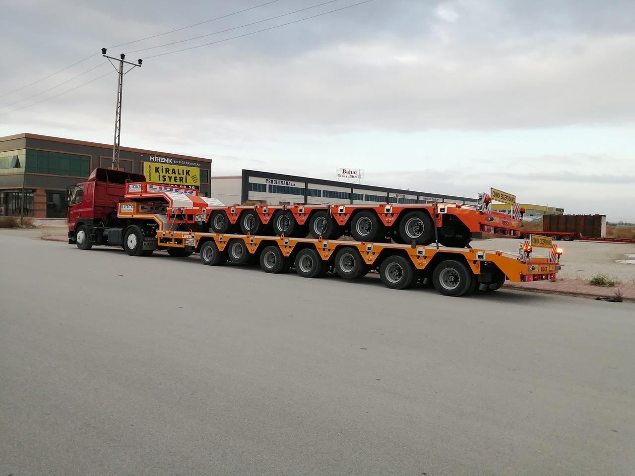 Leasing de LIDER 2024 YEAR NEW MODELS containeer flatbes semi TRAILER FOR SALE LIDER 2024 YEAR NEW MODELS containeer flatbes semi TRAILER FOR SALE: foto 12