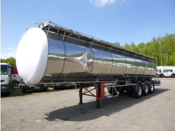 Semirremolque cisterna para transporte de substancias químicas L.A.G. Chemical tank inox 37.2 m3 / 4 comp: foto 1