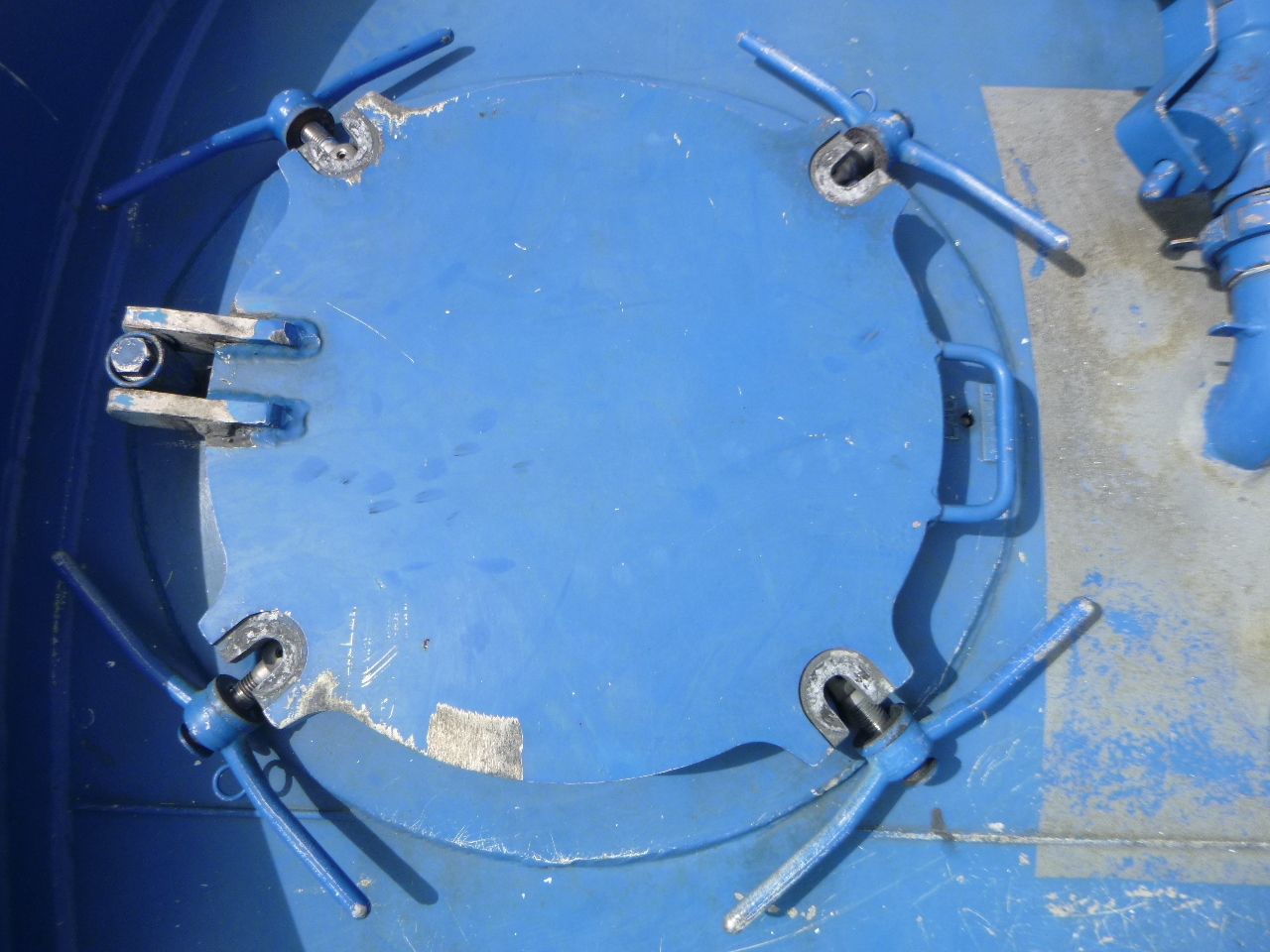 Semirremolque cisterna para transporte de harina L.A.G. Powder tank alu 55 m3 (tipping) + ADR: foto 6