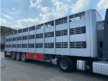 Semirremolque transporte de ganado LeciTrailer 3E20 Tier- Viehtransport 3 Achse 3 Stock: foto 1