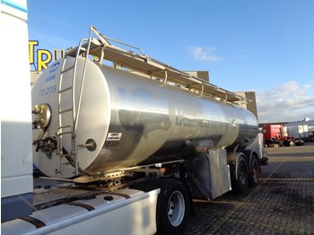 Semirremolque cisterna para transporte de leche MAISONNEUVE Milk / Water+ 2 Comp + Pump + adr+25000 liter: foto 1