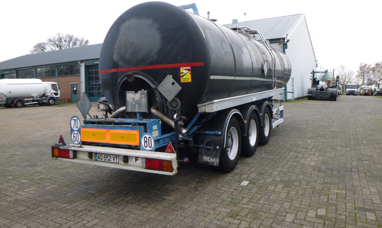 Semirremolque cisterna para transporte de betún Magyar Bitumen tank inox 30 m3 / 1 comp / ADR 26/04/2024: foto 4