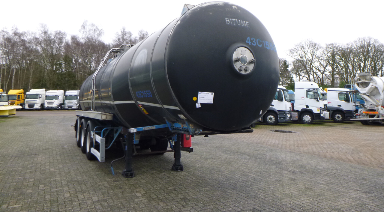 Semirremolque cisterna para transporte de betún Magyar Bitumen tank inox 30 m3 / 1 comp / ADR 26/04/2024: foto 2