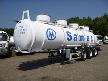 Semirremolque cisterna para transporte de substancias químicas Magyar Chemical ACID tank inox 24.5 m3 / 1 comp: foto 1