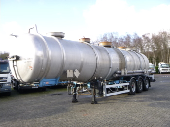 Semirremolque cisterna para transporte de substancias químicas Magyar Chemical / ACID tank inox 38 m3 / 3 comp: foto 1