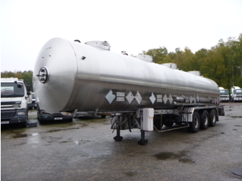 Semirremolque cisterna para transporte de substancias químicas Magyar Chemical tank inox 31 m3 / 4 comp: foto 1