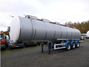 Semirremolque cisterna para transporte de substancias químicas Magyar Chemical tank inox 37.5 m3 / 1 comp: foto 1