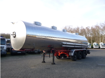 Semirremolque cisterna para transporte de alimentos Magyar Food tank inox 29.4 m3 / 4 comp: foto 1