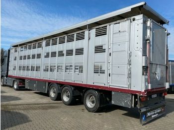 Semirremolque transporte de ganado Menke 3 Stock Lenk Lift  Vollalu: foto 1