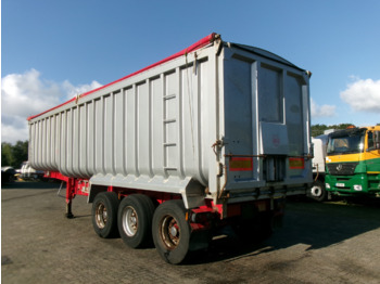 Semirremolque volquete Montracon Tipper trailer alu 50.5 m3 + tarpaulin: foto 3