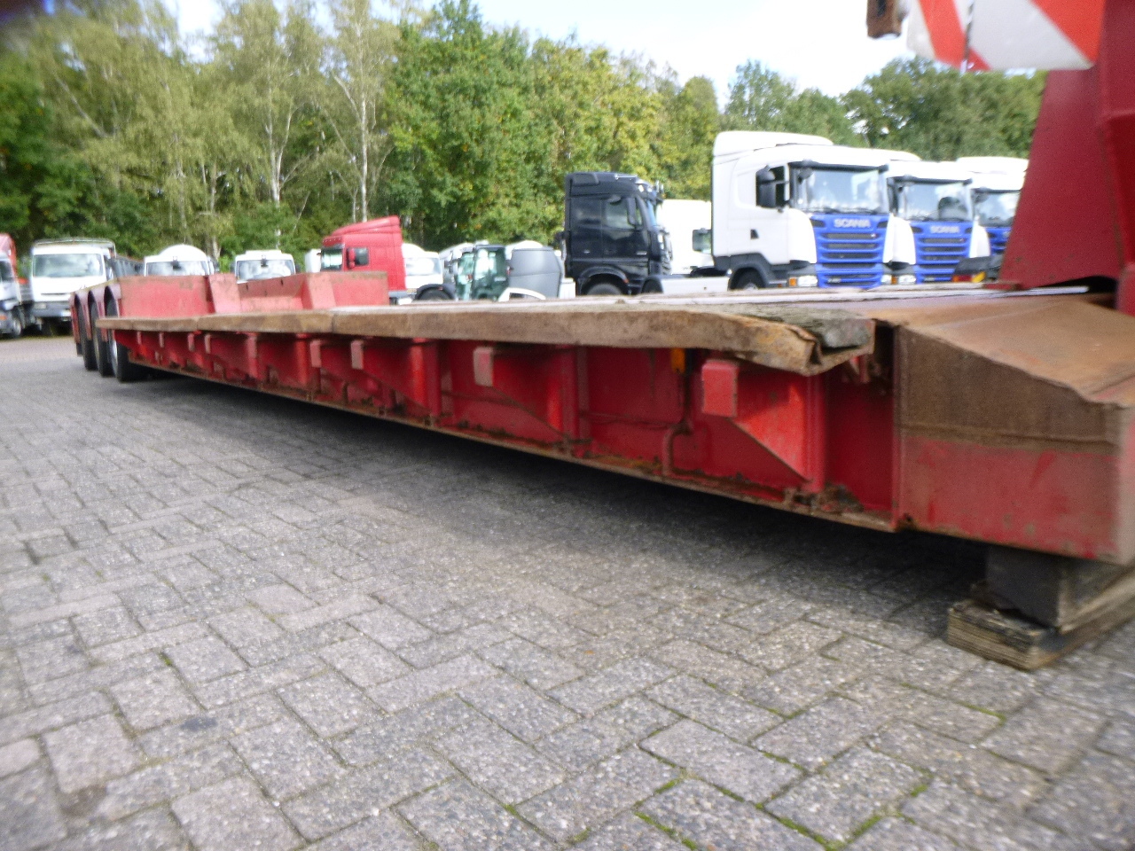 Semirremolque góndola rebajadas Nooteboom 3-axle lowbed trailer EURO-60-03 / 77 t: foto 15