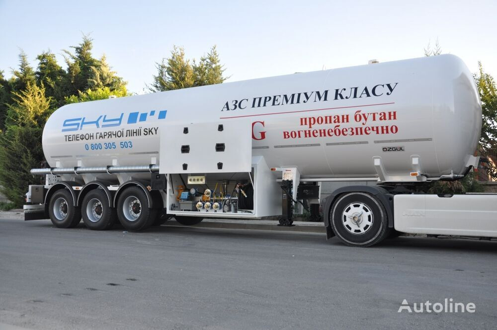 Semirremolque cisterna para transporte de gas Özgül LPG TANK TRAILER: foto 3