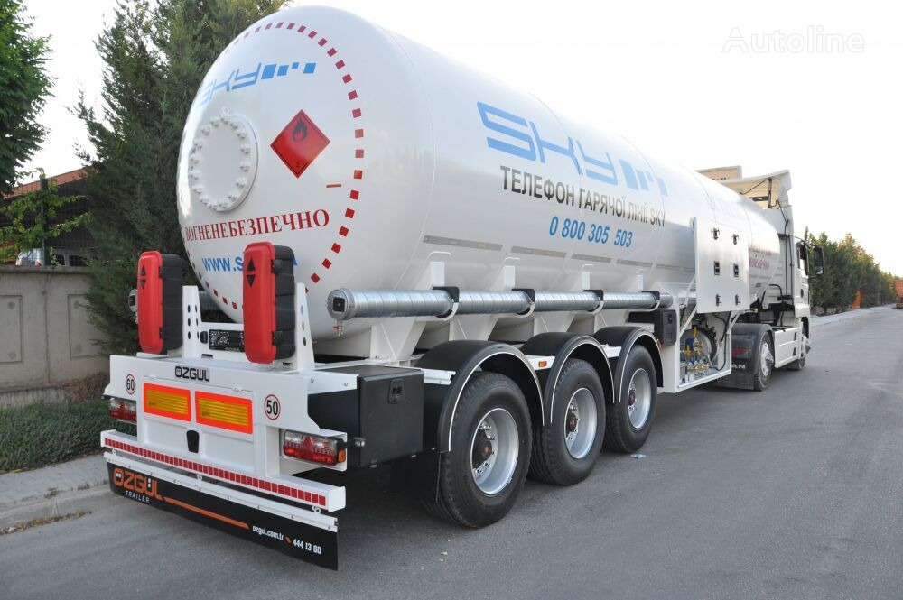 Semirremolque cisterna para transporte de gas Özgül LPG TANK TRAILER: foto 2