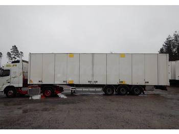 Semirremolque caja cerrada Ekeri KAPELLIKATTOPUOLIPERÄVAUNU, HUCKEPACK