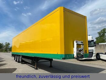 Semirremolque caja cerrada Krone * SDK 27 * KOFFER * LIFT ACHSE * TÜV *