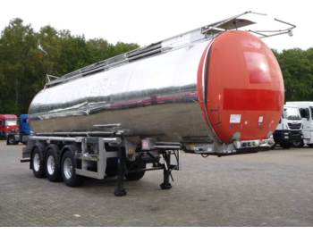 Clayton Food (milk) tank inox 32.5 m3 / 1 comp - Semirremolque cisterna