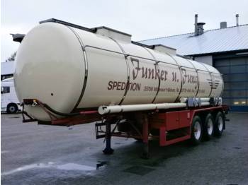 Hendricks Tank Chemicals Alu 26M3/ 2comp - Semirremolque cisterna