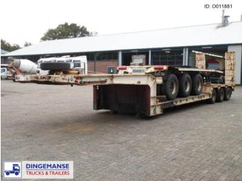 Cometto 3-axle lowbed trailer + ramps 60000 KG / Extendable 17.5M - Semirremolque góndola rebajadas