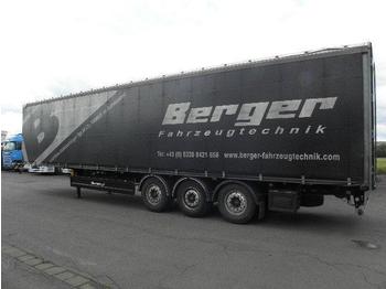  Berger, Sattelauflieger SAPL 24LTP, Leicht - Semirremolque lona