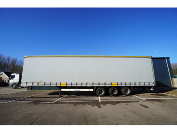 Krone 3 AXLE MEGA CURTAINSIDE TRAILER - semirremolque lona