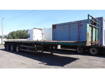 Semirremolque plataforma/ caja abierta NOOTEBOOM 2XTELESKOP OVB55VV