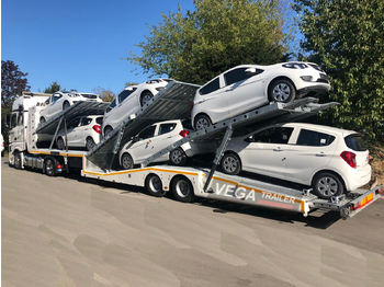 Semirremolque portavehículos 2 Axle Jeep Transporter (Vehicles)