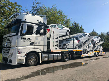 Semirremolque portavehículos 6-er Autotransporter mit Lenkachse