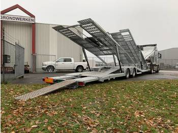 Semirremolque portavehículos Aksoylu Car transporter 6 Loader extendable on stock