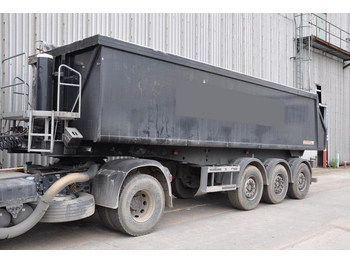 NFP-EUROTRAILER SKA 27-7.85 / 34 m³  Alu-Mulde BPW Scheibe - Semirremolque volquete