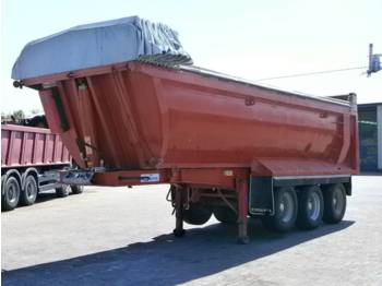 Tisvol SVAC/3E Tipper trailer 25m3 HALF-PIPE - Semirremolque volquete
