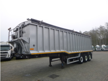 Wilcox Tipper trailer alu 48.5 m3 + tarpaulin - Semirremolque volquete