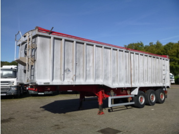 Wilcox Tipper trailer alu 49 m3 + tarpaulin - Semirremolque volquete