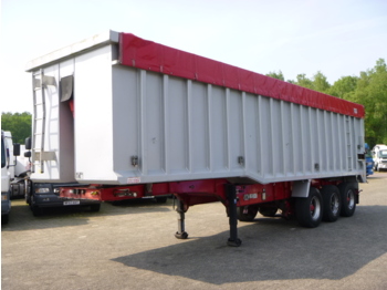 Wilcox Tipper trailer alu 54 m3 + tarpaulin - Semirremolque volquete