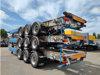 Semirremolque portacontenedore/ Intercambiable Van Hool A3C002 3 Axle ContainerChassis 40/45FT - Galvinised Chassis - 4420kg - 9 units in stock (O1429): foto 4
