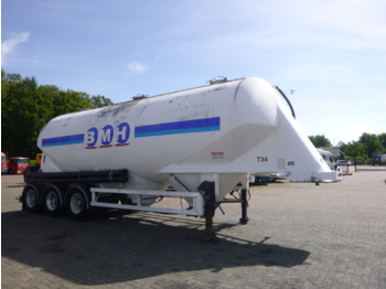 Semirremolque silo para transporte de harina ZVVZ Powder tank alu 40 m3 / 1 comp: foto 2
