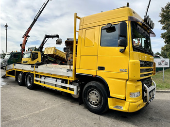 Camión portavehículos DAF XF 105 410