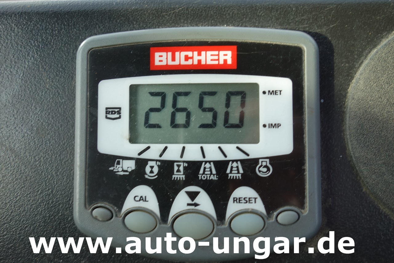 Barredora vial Bucher CityCat CC5000 Euro 5 Druckreiniger Vorbereitung Saugschlauch: foto 17