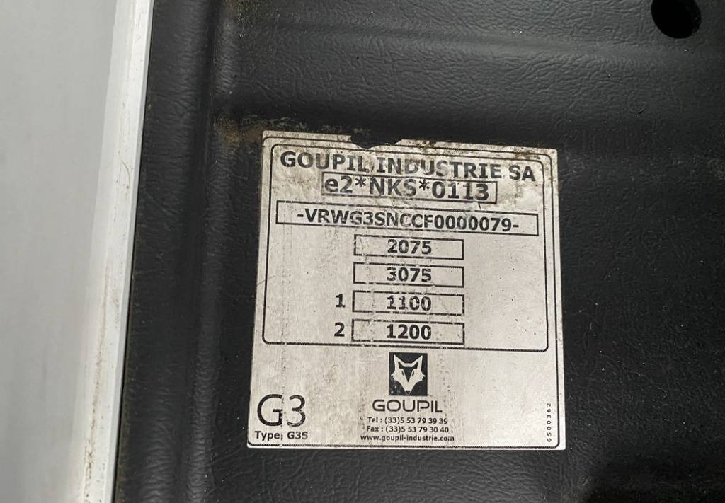 Vehículo utilitario eléctrico Goupil G3 Electric UTV Utility Vehicle Closed Box: foto 16