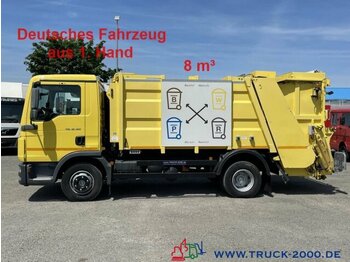 Camión de basura para transporte de basura MAN 12.180 4x2 Zoeller MINI 8 m³ + Zoeller Schüttung: foto 1