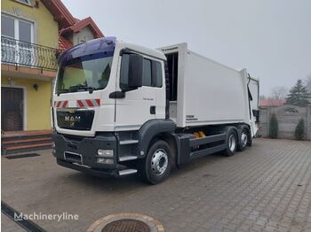 Camión de basura MAN TGS 26.320 ŚMIECIARKA Faun Variopress + Zoeller: foto 1