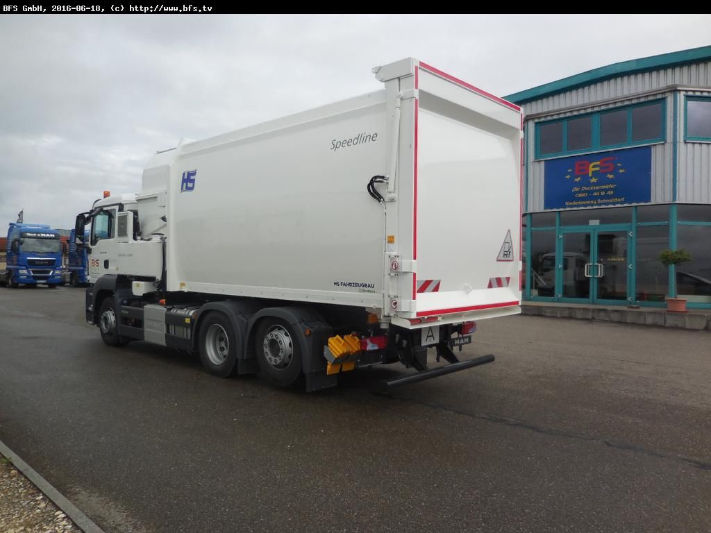 Camión de basura MAN TGS 26.360 6x2-2 LL HS SL Speedline 29 PPK: foto 3