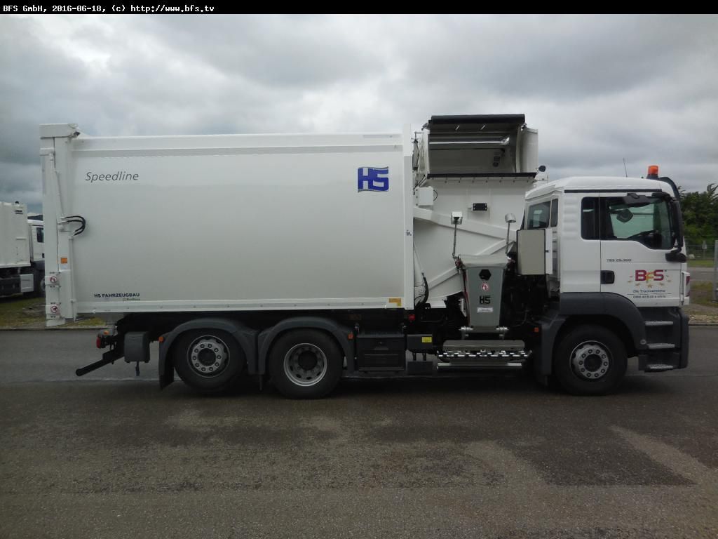 Camión de basura MAN TGS 26.360 6x2-2 LL HS SL Speedline 29 PPK: foto 2