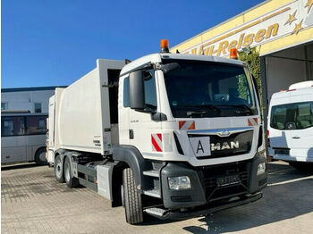 Camión de basura MAN TGS 28.320 6x2-4 BL  POWERPRESS  Faun EURO 6: foto 1