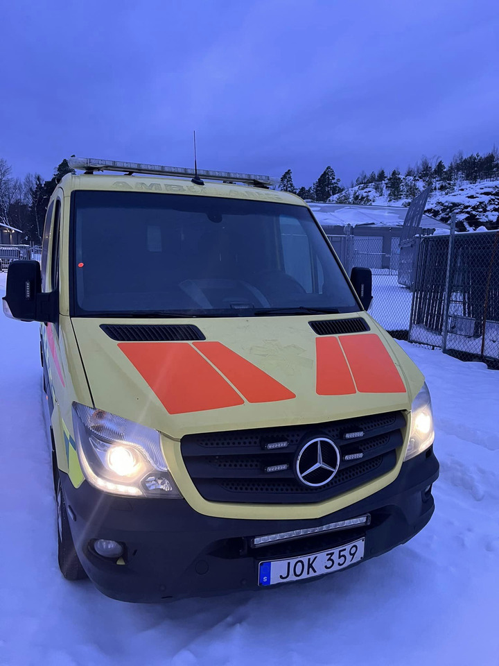 Ambulancia MERCEDES-BENZ Sprinter 319 3.0 ambulance/krankenwagen: foto 3