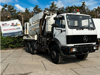 Mercedes-Benz 2635 6X4 HELLMERS Sewer Truck Vacuum and Pressur  - Limpieza de alcantarillado: foto 1